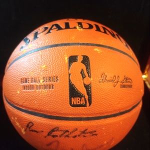 Spalding game ball series David J. Stern